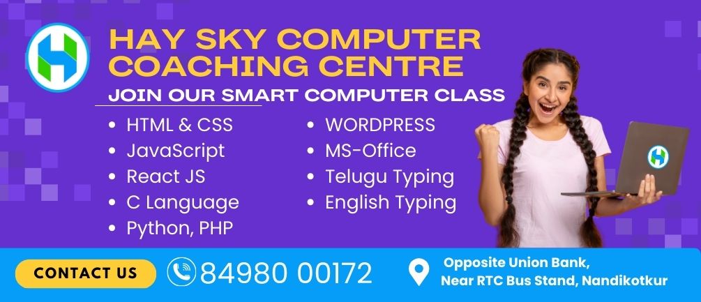 HAY SKY COMPUTER COACHING BANNER